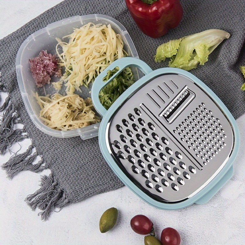 Kitchen Appliances Combo - Ensemble râpe à fromage avec récipient,