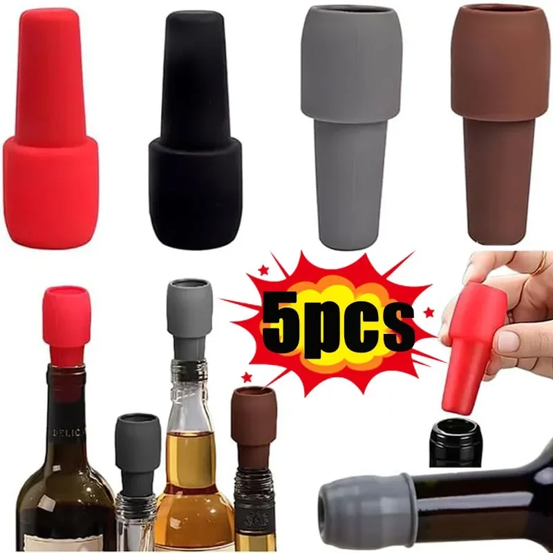 Kitchen Appliances And Utensils - Bouchon de bouteille de vin rouge
