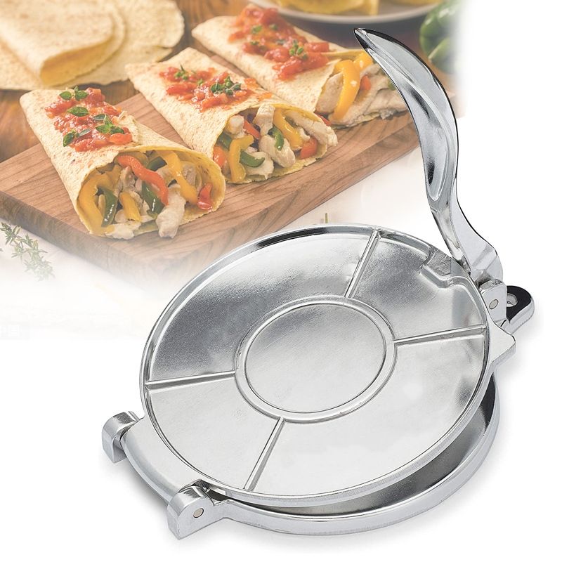 Tortilla Press Cast - Ustensiles de cuisine en fonte, Presse