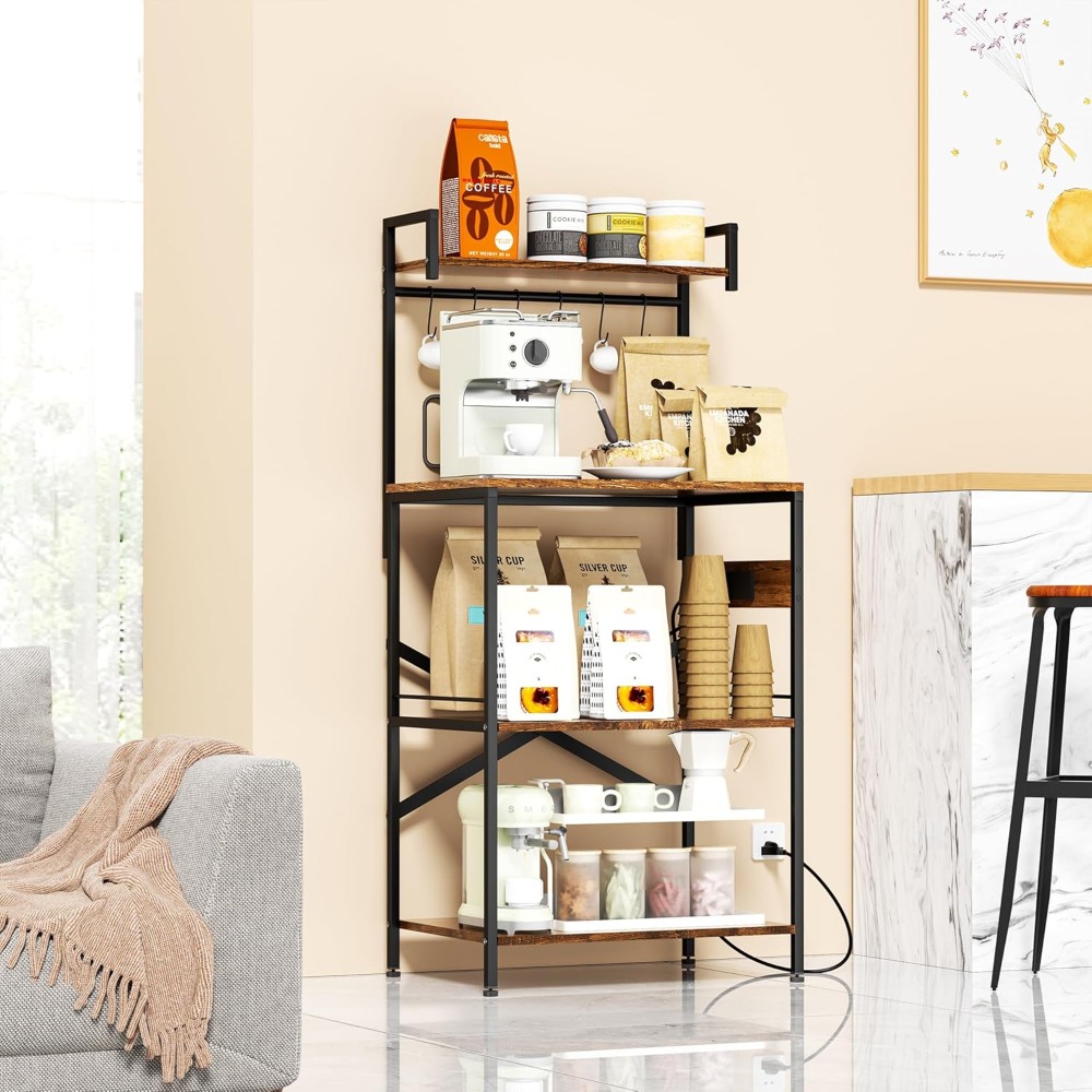 Kitchen Appliances Outlet - 6 crochets, organisateur d'appareils de cuisine,