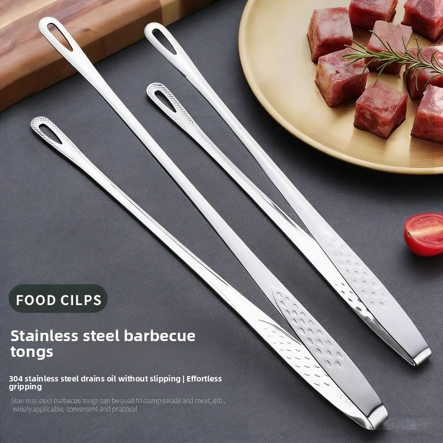 Kitchen Appliances And Utensils - Pinces de cuisine en acier inoxydable