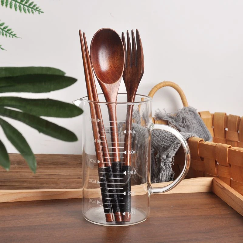 Kitchen Appliances Combo - Ensemble d'ustensiles de voyage en bois