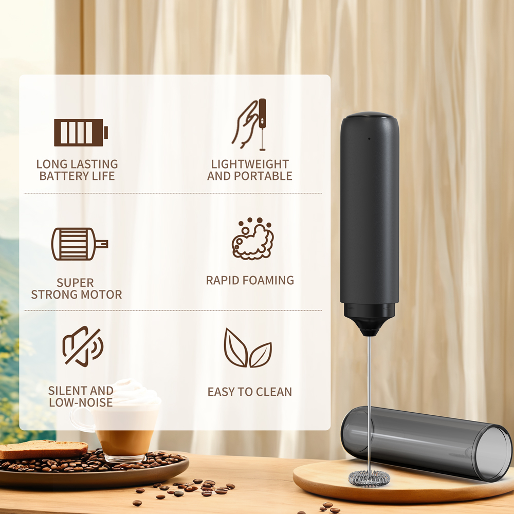 Mousseur à lait puissant pour  - Kitchen Appliances B&Q avis et prix