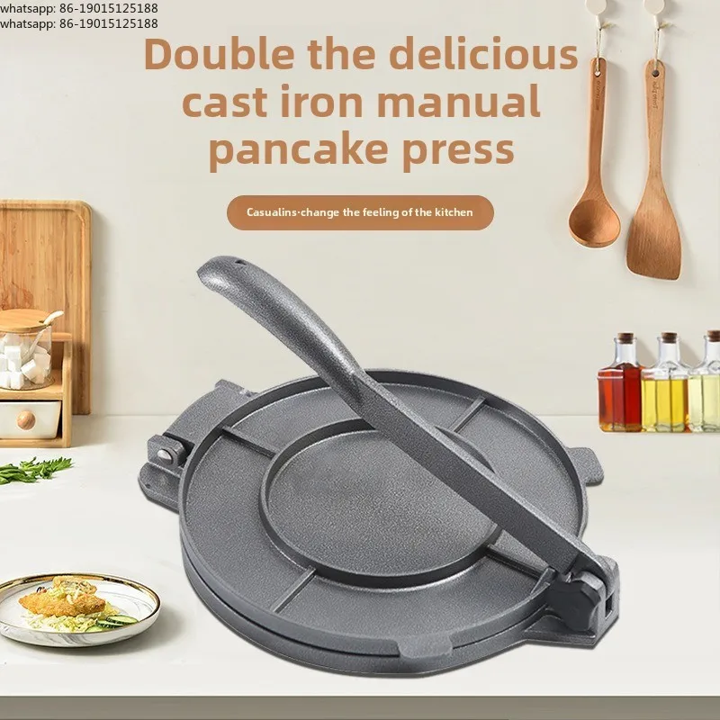Presse à tortillas manuelle en - Tortilla Press Cast avis et prix