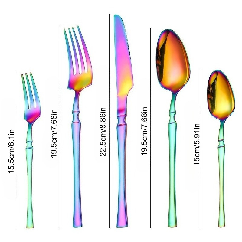 Ensemble de couverts colorés e - Kitchen Appliances Combo avis et prix