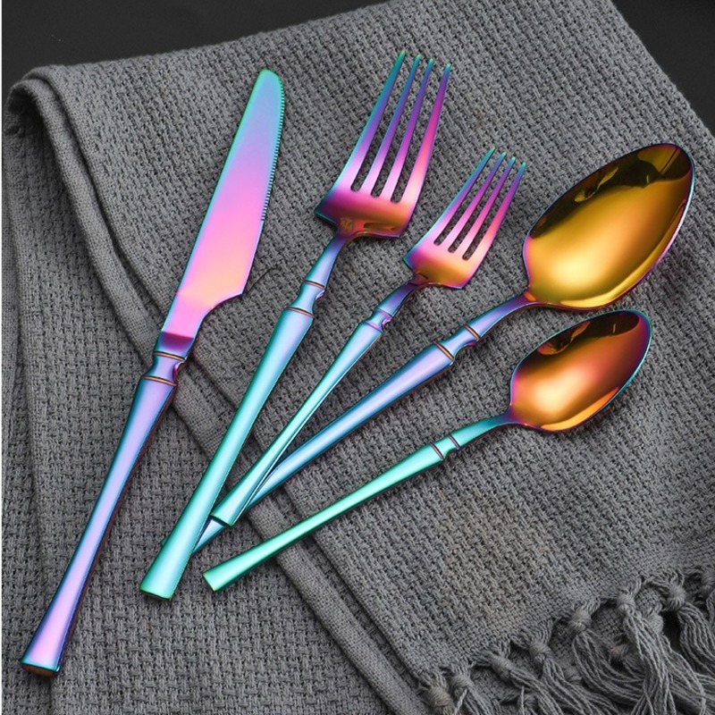 Ensemble de couverts colorés e - Kitchen Appliances Combo avis et prix