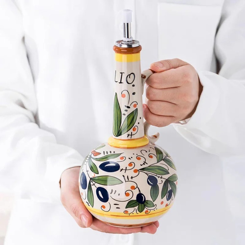 Bouteille d'huile en céramique - Kitchen Appliances And Utensils avis et prix